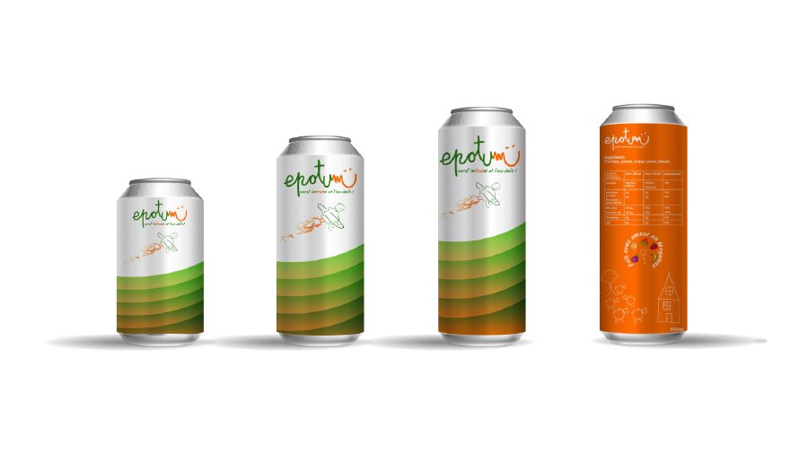Mockup canettes